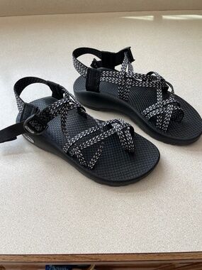 Women's Black Chaco Sandals, Worn Once, Size 6.5